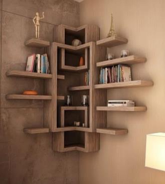 Estantería esquinera “Goya”